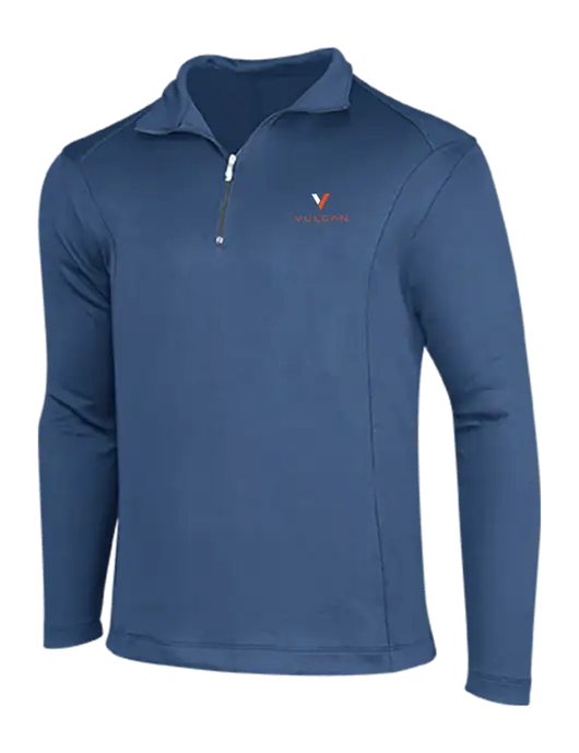 NIKE Navy Sport Cover-Up w/Vulcan Logo