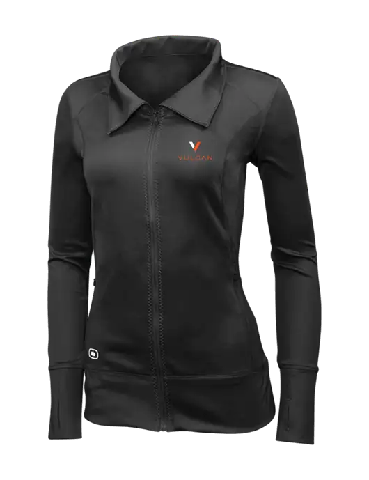 OGIO Blacktop Womens Endurance Fulcrum Full-Zip w/Vulcan Logo