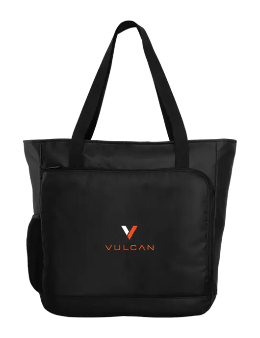 City Black Laptop Tote w/Vulcan Logo
