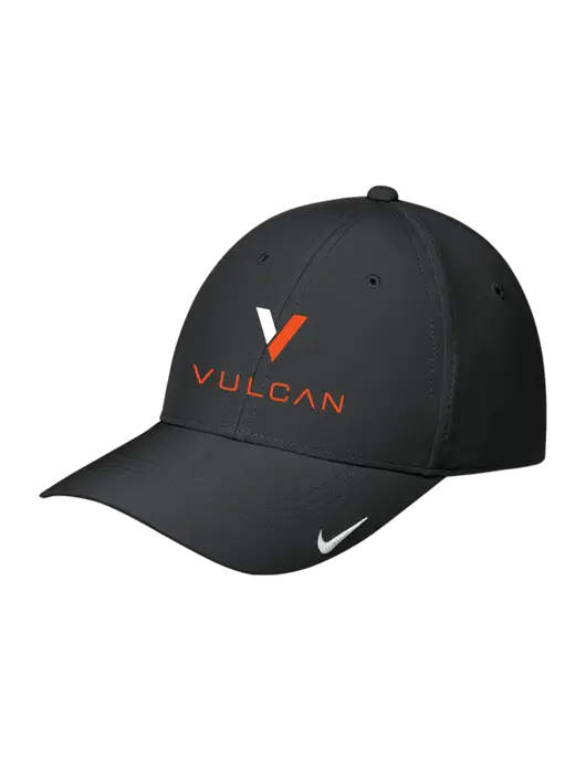 Nike Black Dri-FIT Legacy Cap w/Vulcan Logo