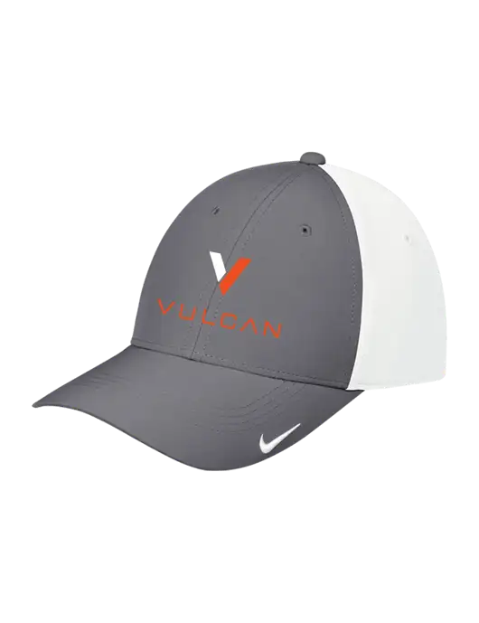 Nike Dark Grey/White Dri-FIT Legacy Cap w/Vulcan Logo