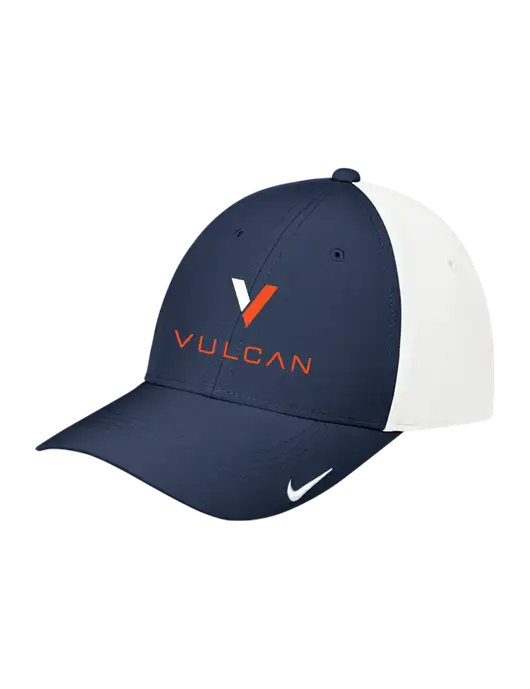 Nike Navy/White Dri-FIT Legacy Cap w/Vulcan Logo