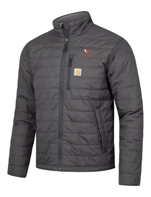 Carhartt Dark Grey Gilliam Jacket w/Vulcan Logo