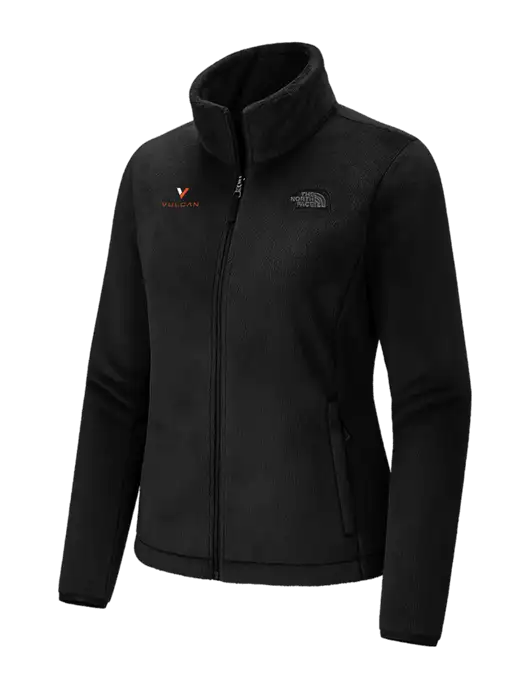The North Face Womens Black Osito Fleece Jacket
 w/Vulcan Logo