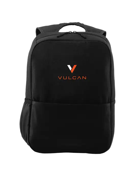Access Square Laptop Black Backpack w/Vulcan Logo
