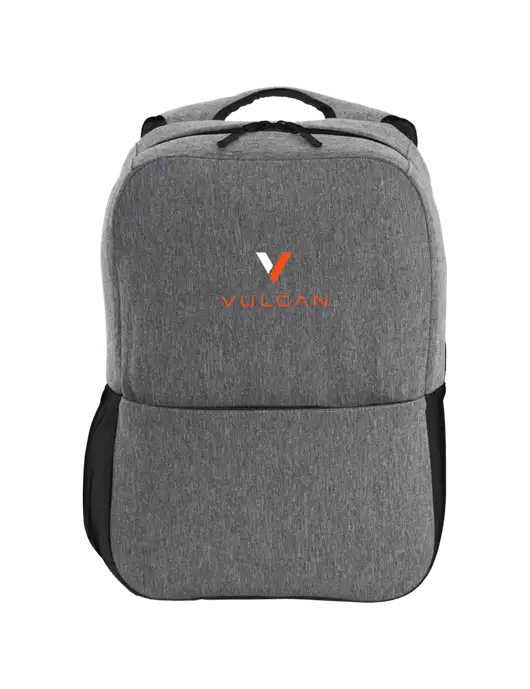 Access Square Laptop Graphite Heather/Black Backpack w/Vulcan Logo