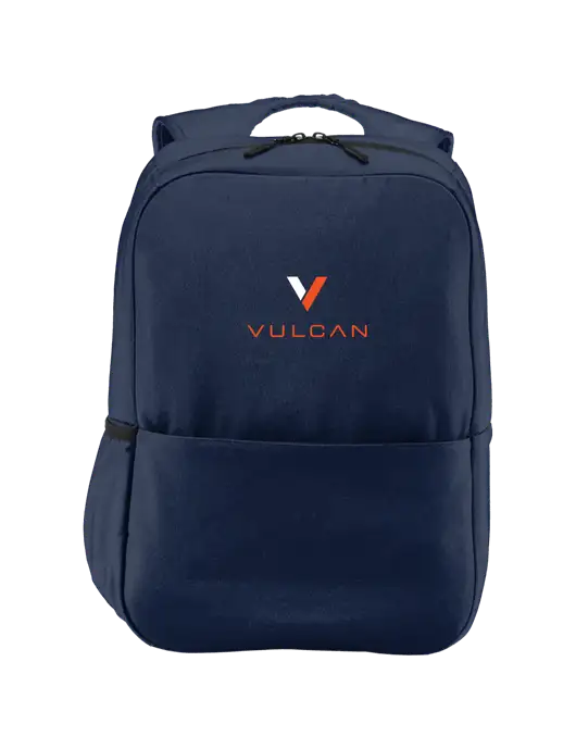 Access Square Laptop River Blue Navy Backpack w/Vulcan Logo