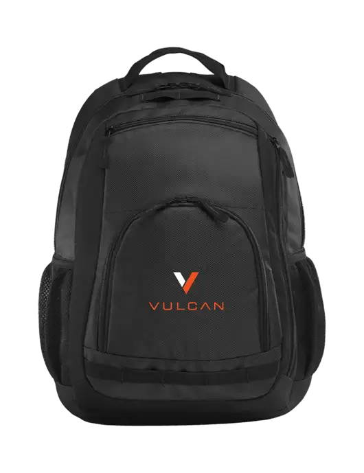 Xtreme Dark Grey/Black/Black Backpack w/Vulcan Logo
