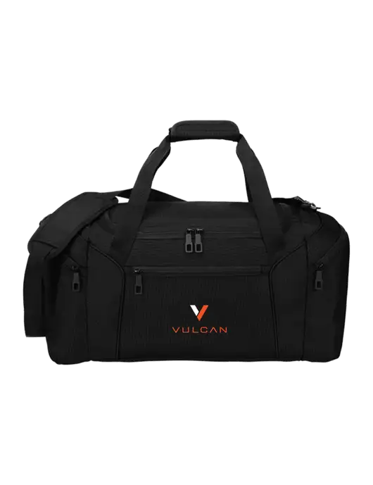 Slim & Lite Black Duffel    w/Vulcan Logo