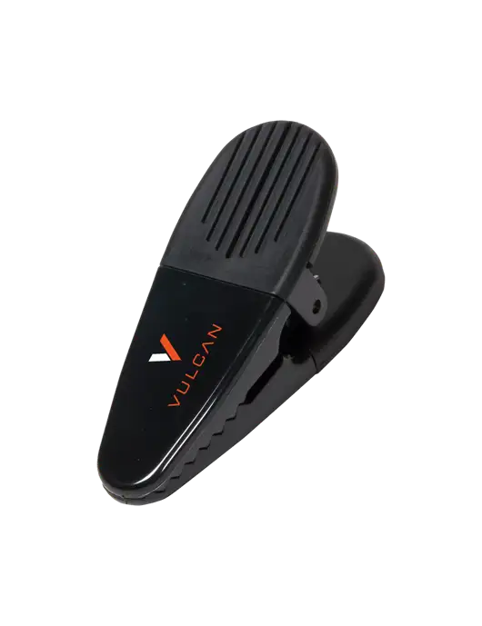 Magnetic Black Power Clip w/Vulcan Logo