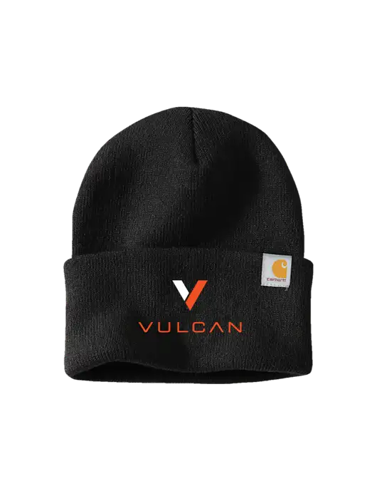 Carhartt Black Watch Cap 2.0 w/Vulcan Logo