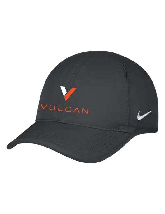 Nike Charcoal Featherlight Cap w/Vulcan Logo