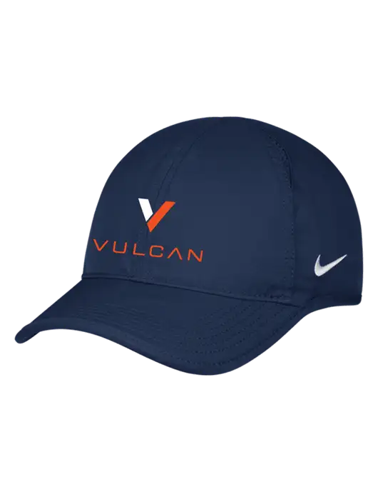 Nike Navy Featherlight Cap w/Vulcan Logo