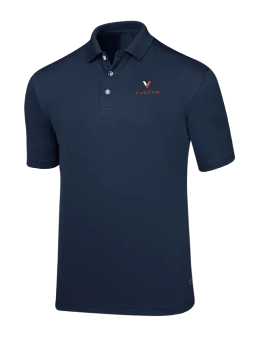 Callaway Core Navy Performance Polo w/Vulcan Logo