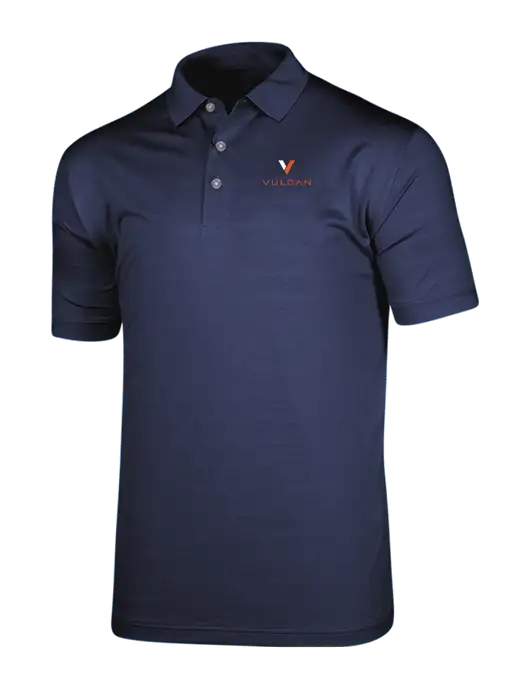 Callaway Vibrant Navy Ventilated Polo w/Vulcan Logo