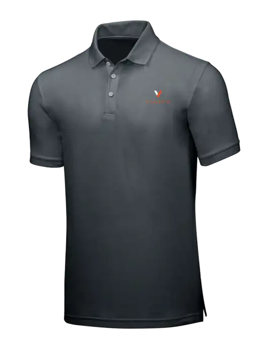 Dark Grey Core Classic Pique w/Vulcan Logo