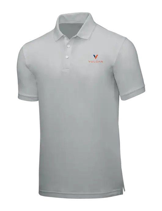 Light Grey Core Classic Pique w/Vulcan Logo