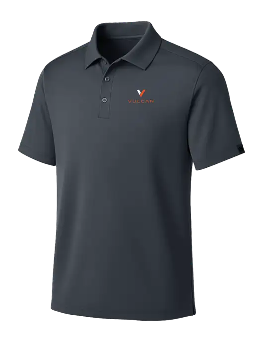 OGIO Dark Grey Framework Polo w/Vulcan Logo