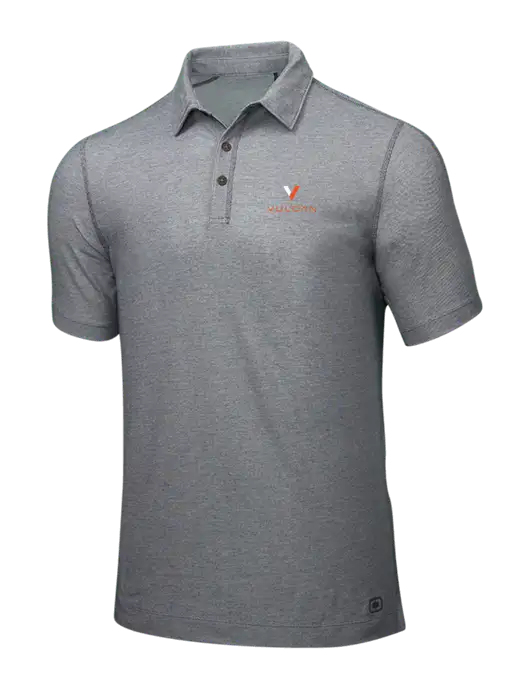 OGIO Medium Grey ONYX Polo w/Vulcan Logo