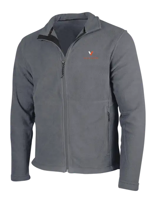 Medium Grey Fleece Jacket w/Vulcan Logo