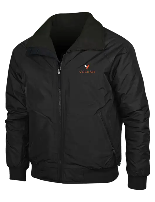 True Black/True Black Classic Challenger Jacket w/Vulcan Logo