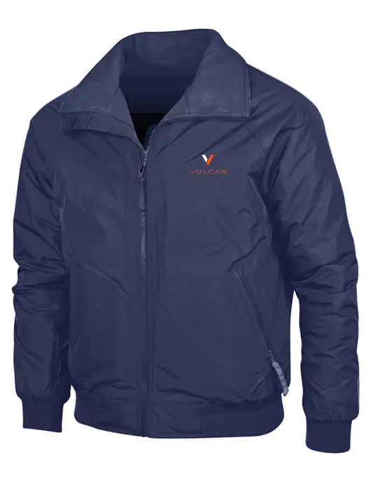 Navy/Navy Classic Challenger Jacket w/Vulcan Logo