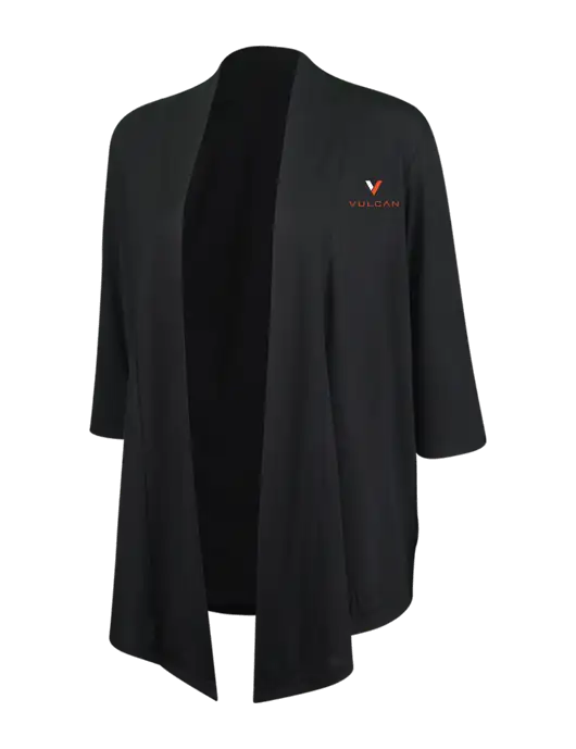 Black Womens Concept Shrug w/Vulcan Logo