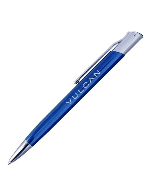San Malo Slate Pen - Black Ink w/Vulcan Logo